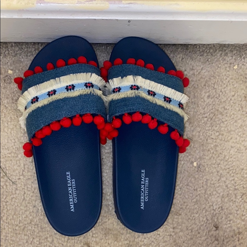 american eagle slides